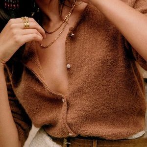 Sezane gaspard caramel